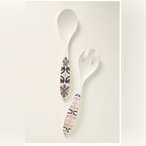 Anthropologie Villa del sol melamine serving set